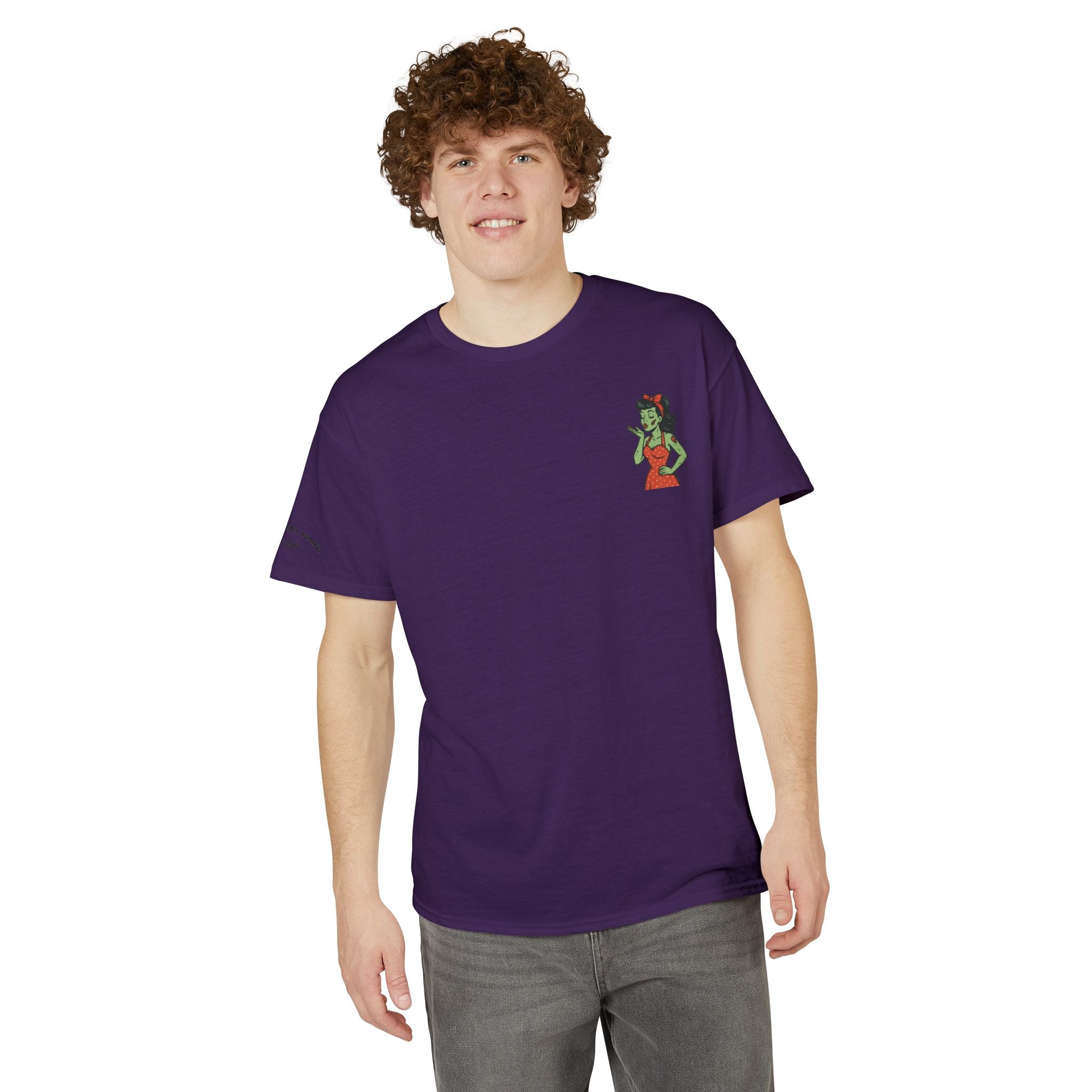 Pin Up Zombie Girl Graphic Tee