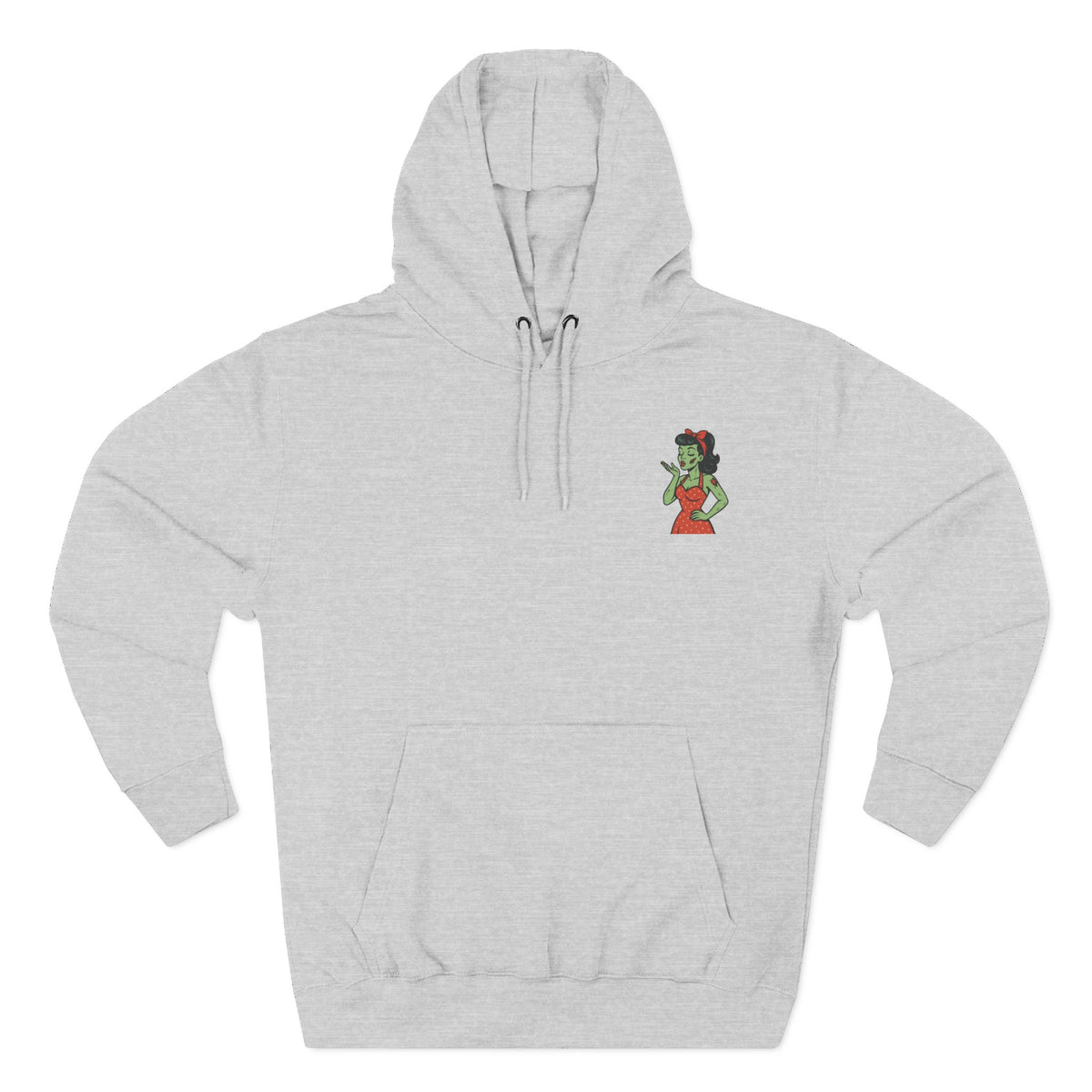 Zombie Pin-Up Girl Hoodie