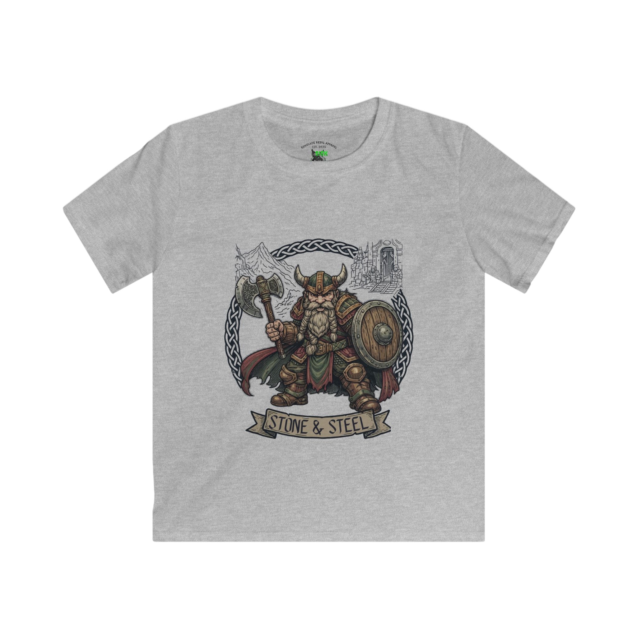 Kids Stone & Steel Dwarf Tee