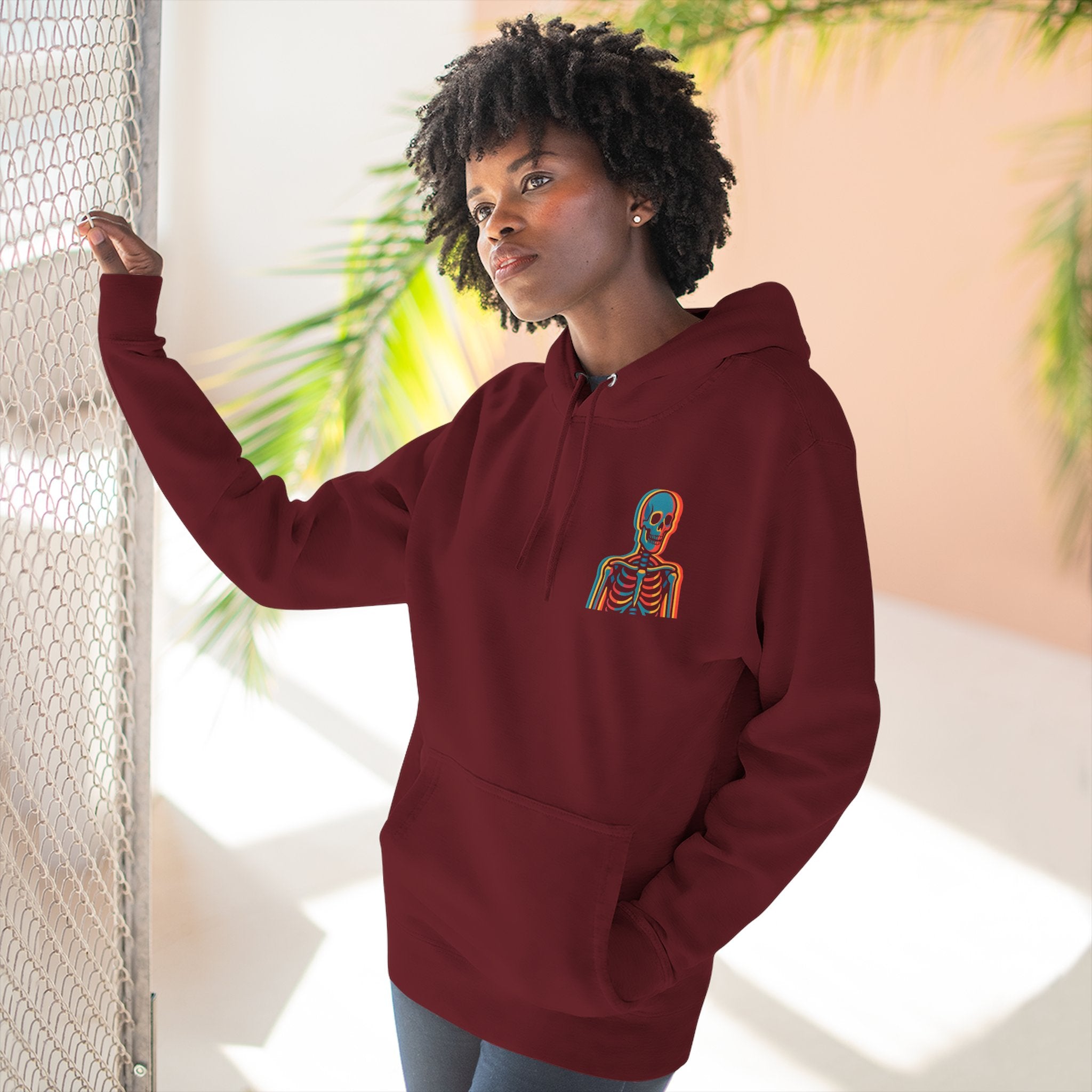Color Skeleton Hoodie