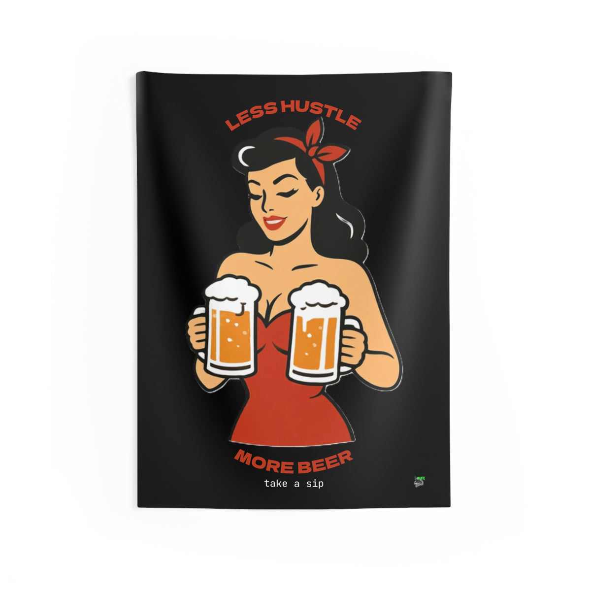 Pin Up Girl Tapestry