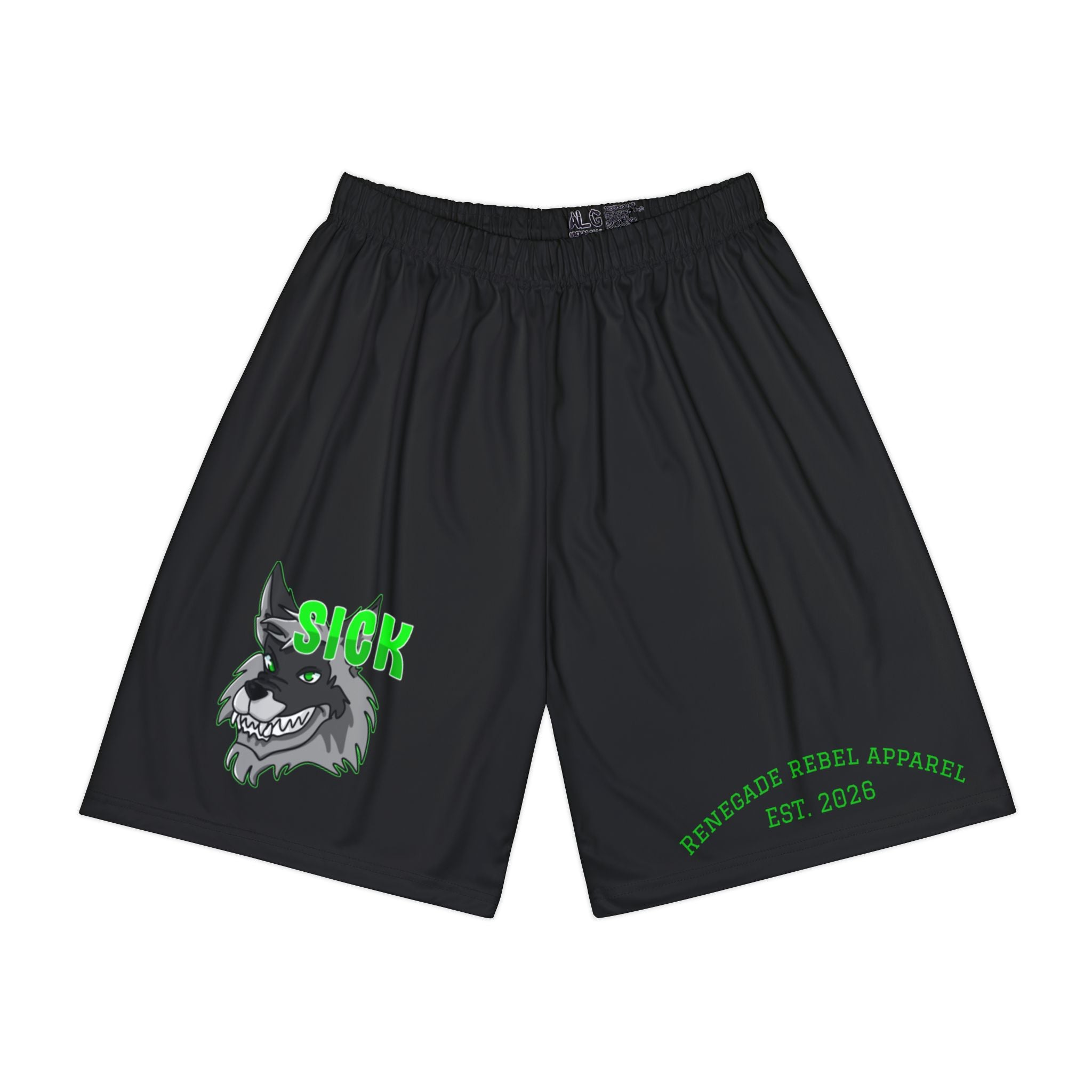Men’s Sports Shorts (Sick Wolf)