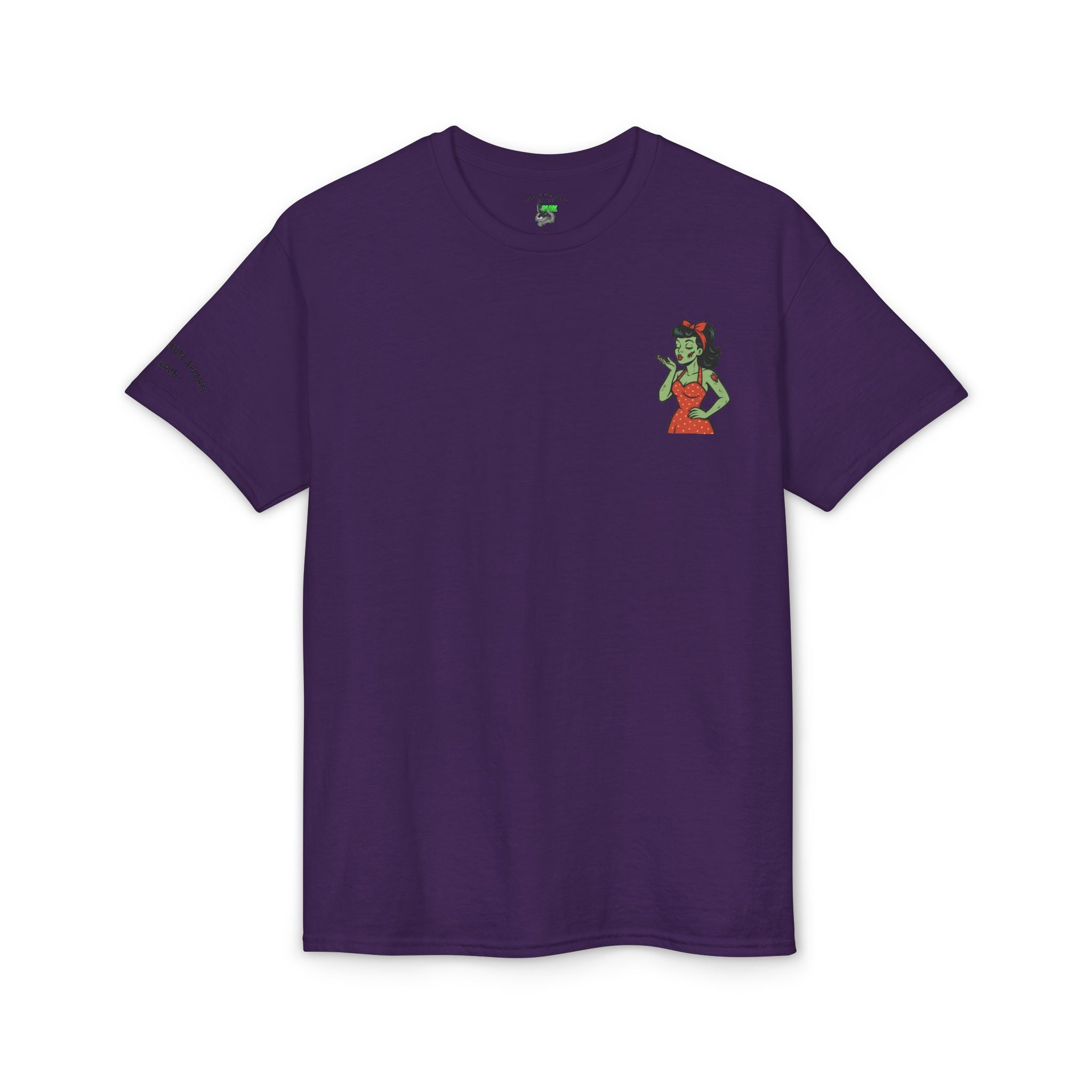 Pin Up Zombie Girl Graphic Tee