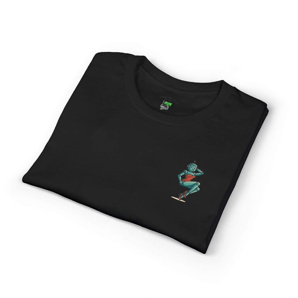 Pin up Robot Graphic Tee