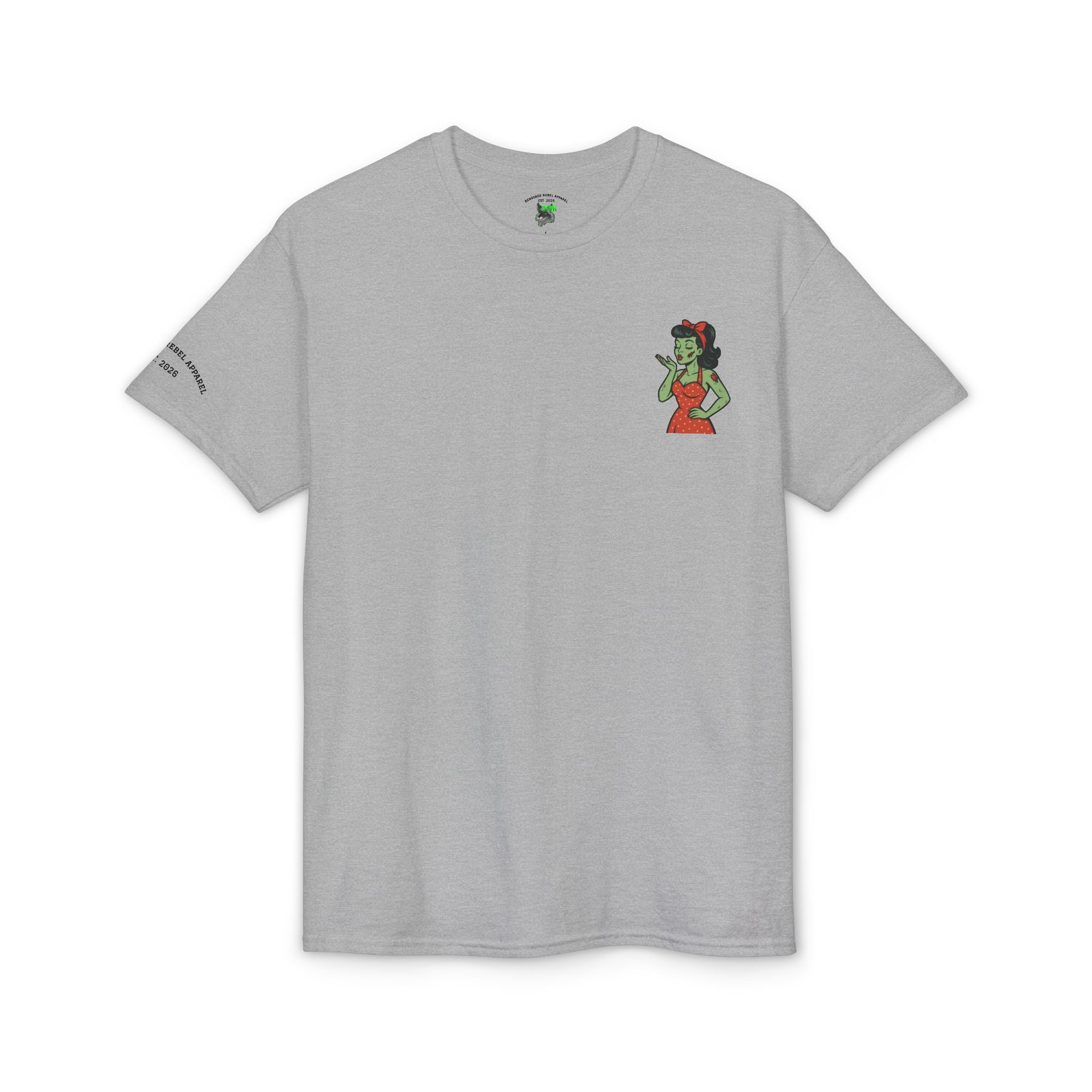 Pin Up Zombie Girl Graphic Tee