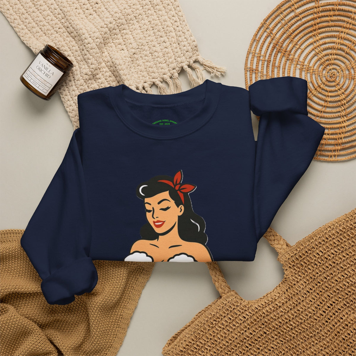 Pin Up Girl Crewneck