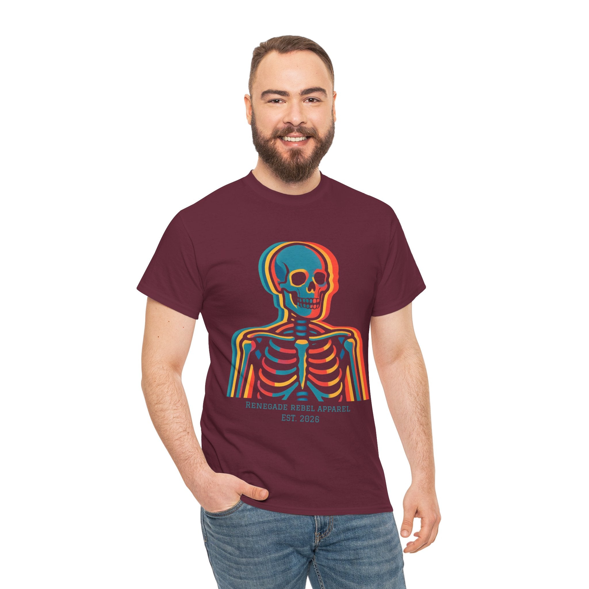 Color Skeleton T-Shirt