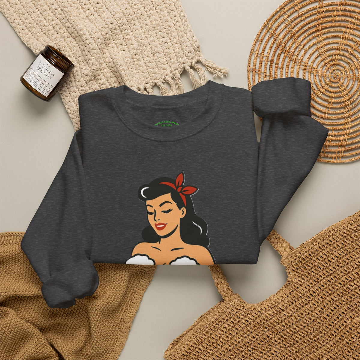 Pin Up Girl Crewneck