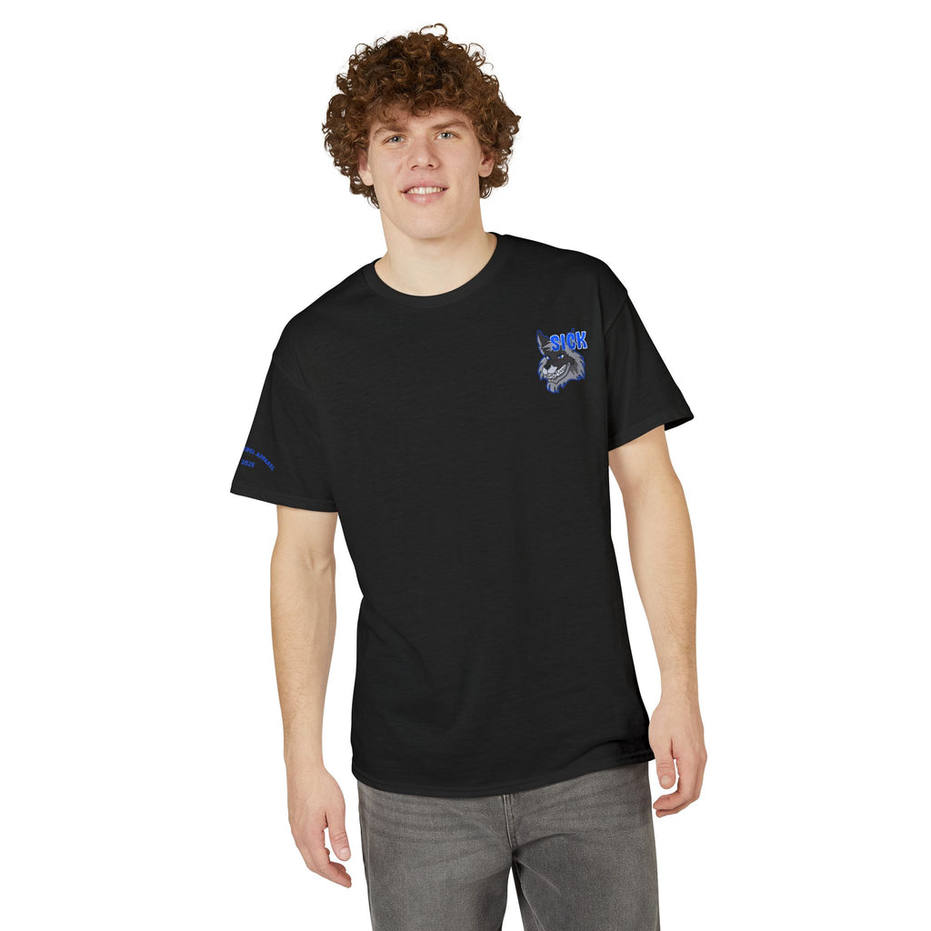 Sick Wolf (Blue)T‑Shirt