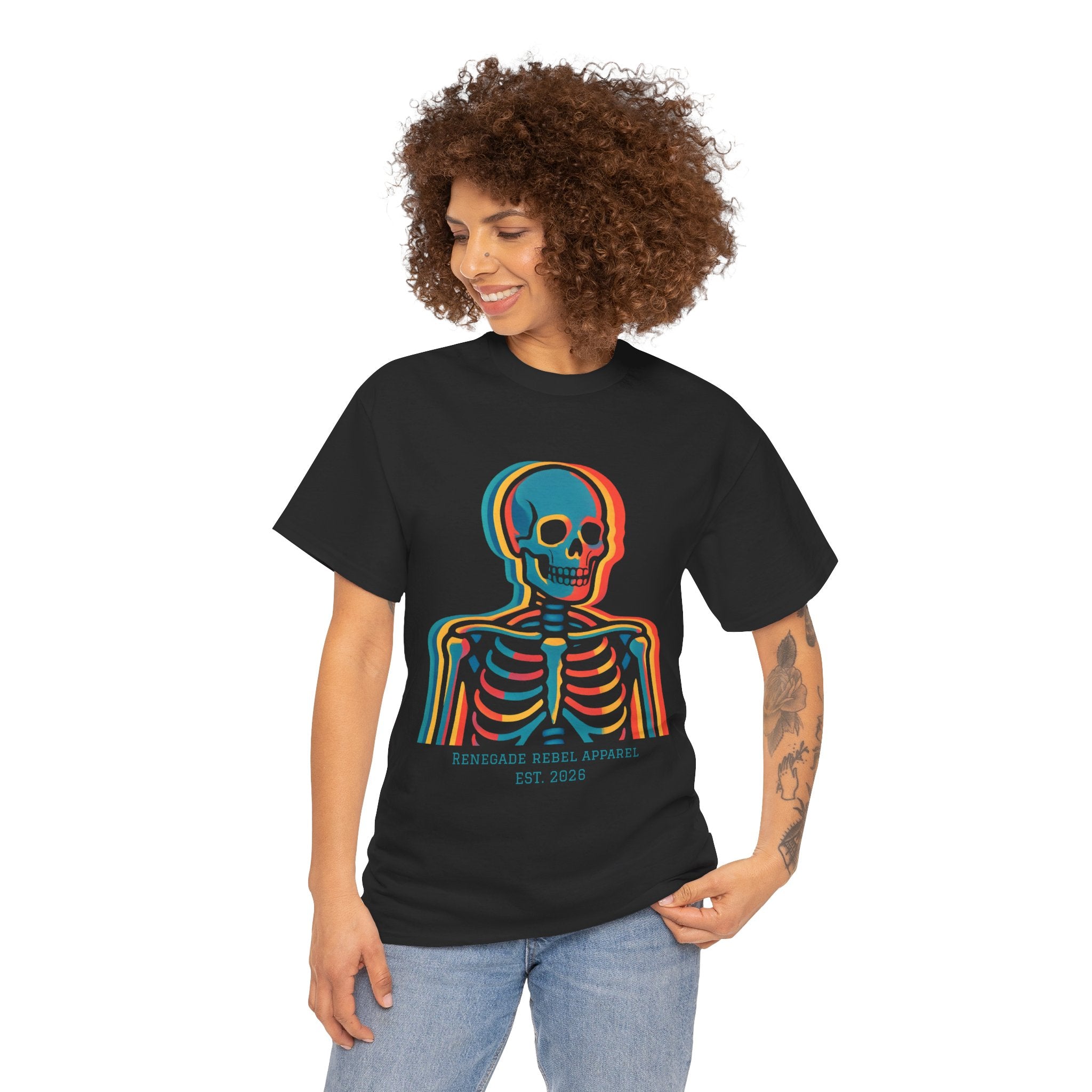 Color Skeleton T-Shirt