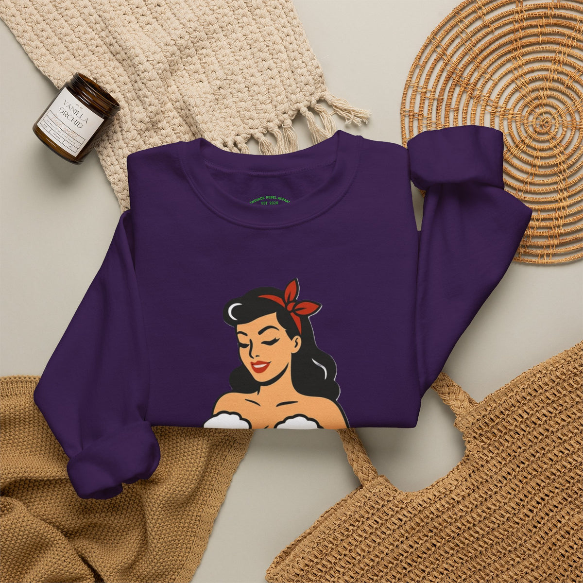 Pin Up Girl Crewneck