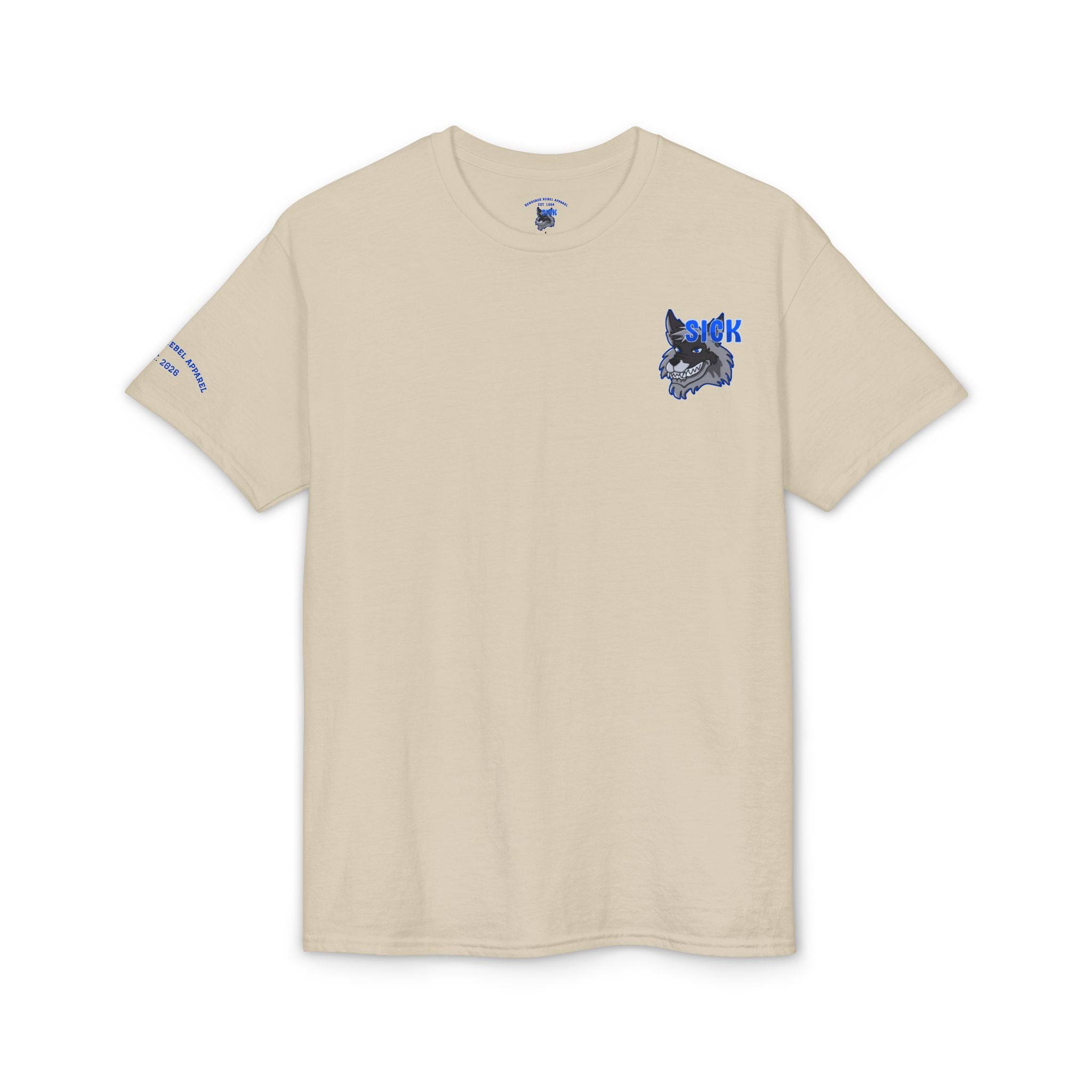 Sick Wolf (Blue)T‑Shirt