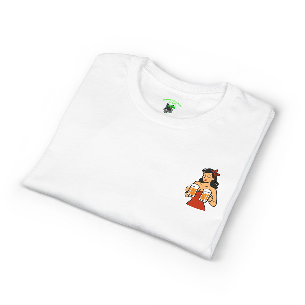 Pin-Up Girl Illustration T-Shirt
