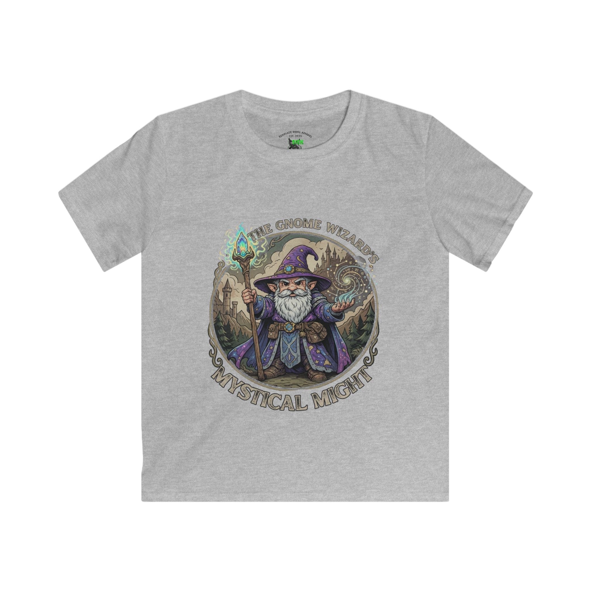 Kids Tee Gnome Wizard: Mystical Might