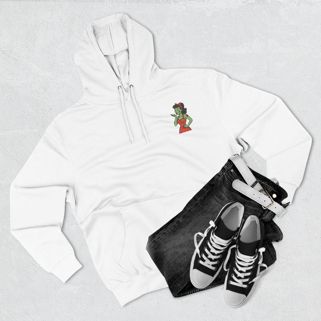 Zombie Pin-Up Girl Hoodie