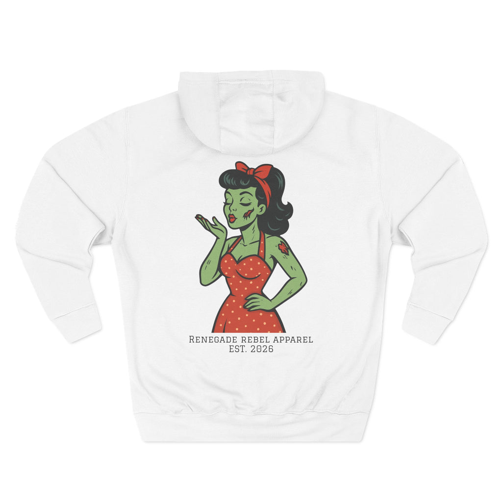 Zombie Pin-Up Girl Hoodie