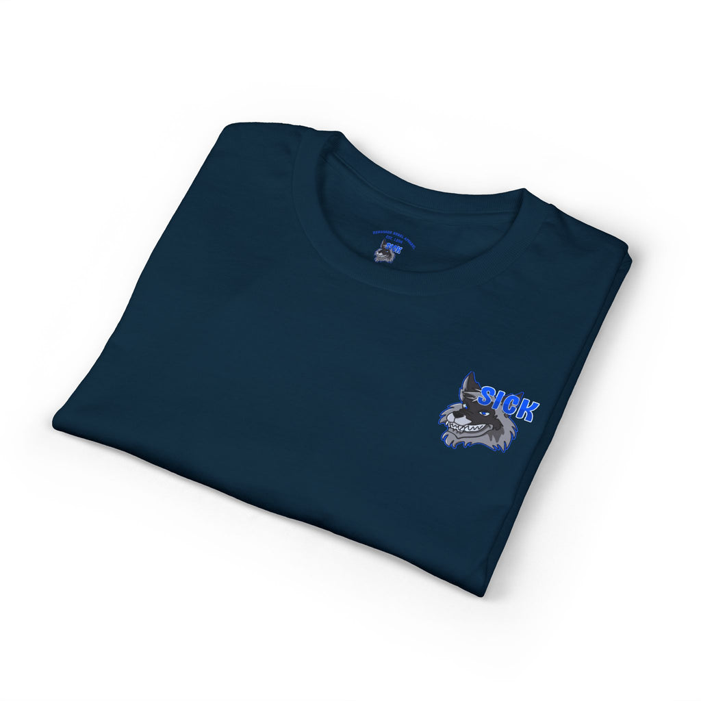 Sick Wolf (Blue)T‑Shirt