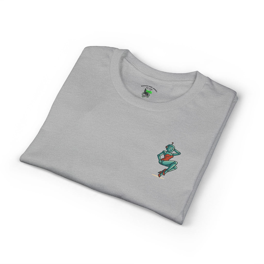 Pin up Robot Graphic Tee