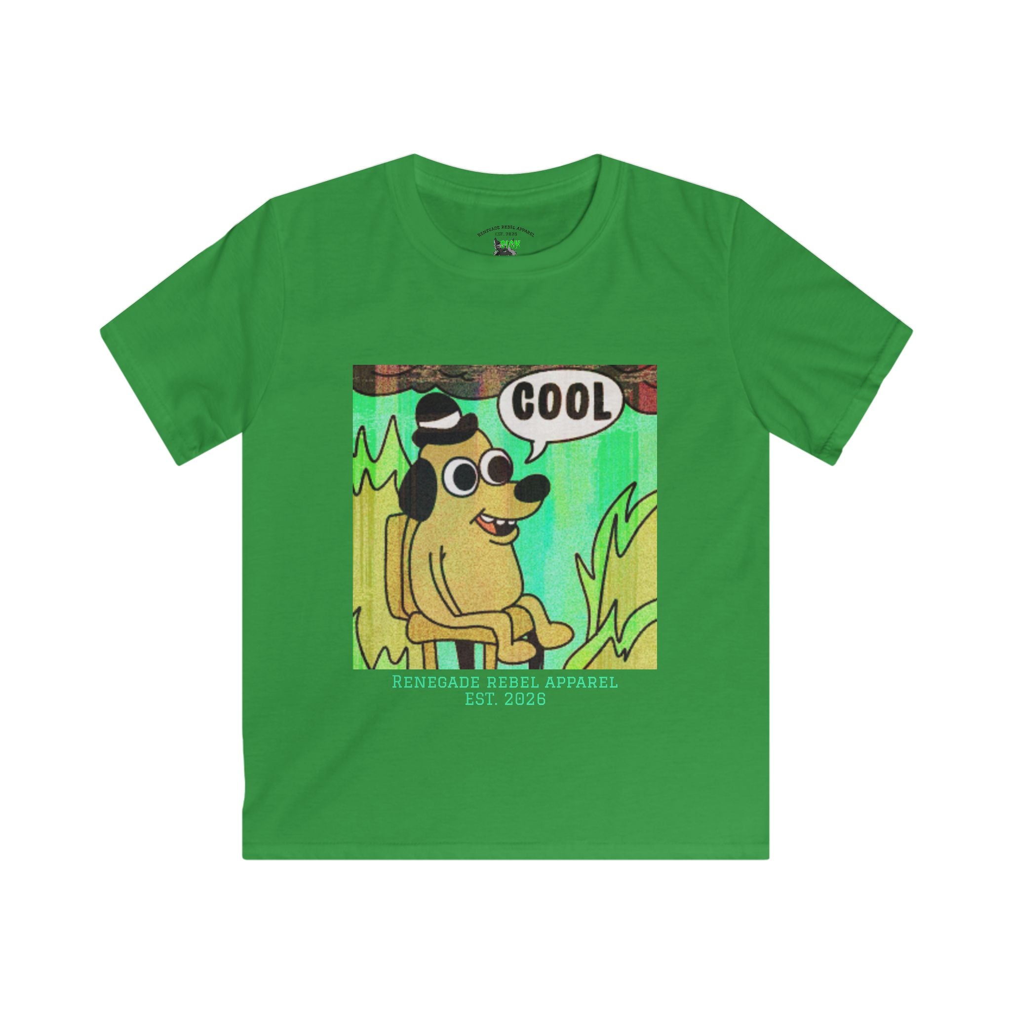 Kids Cool Dog T-Shirt