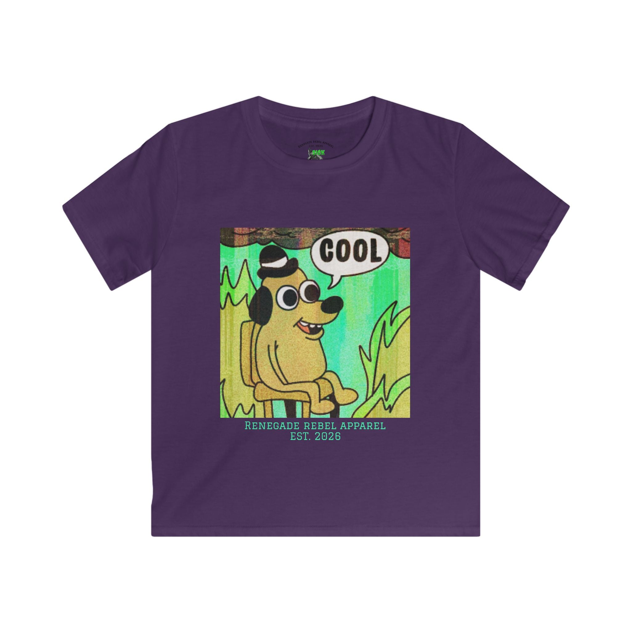 Kids Cool Dog T-Shirt