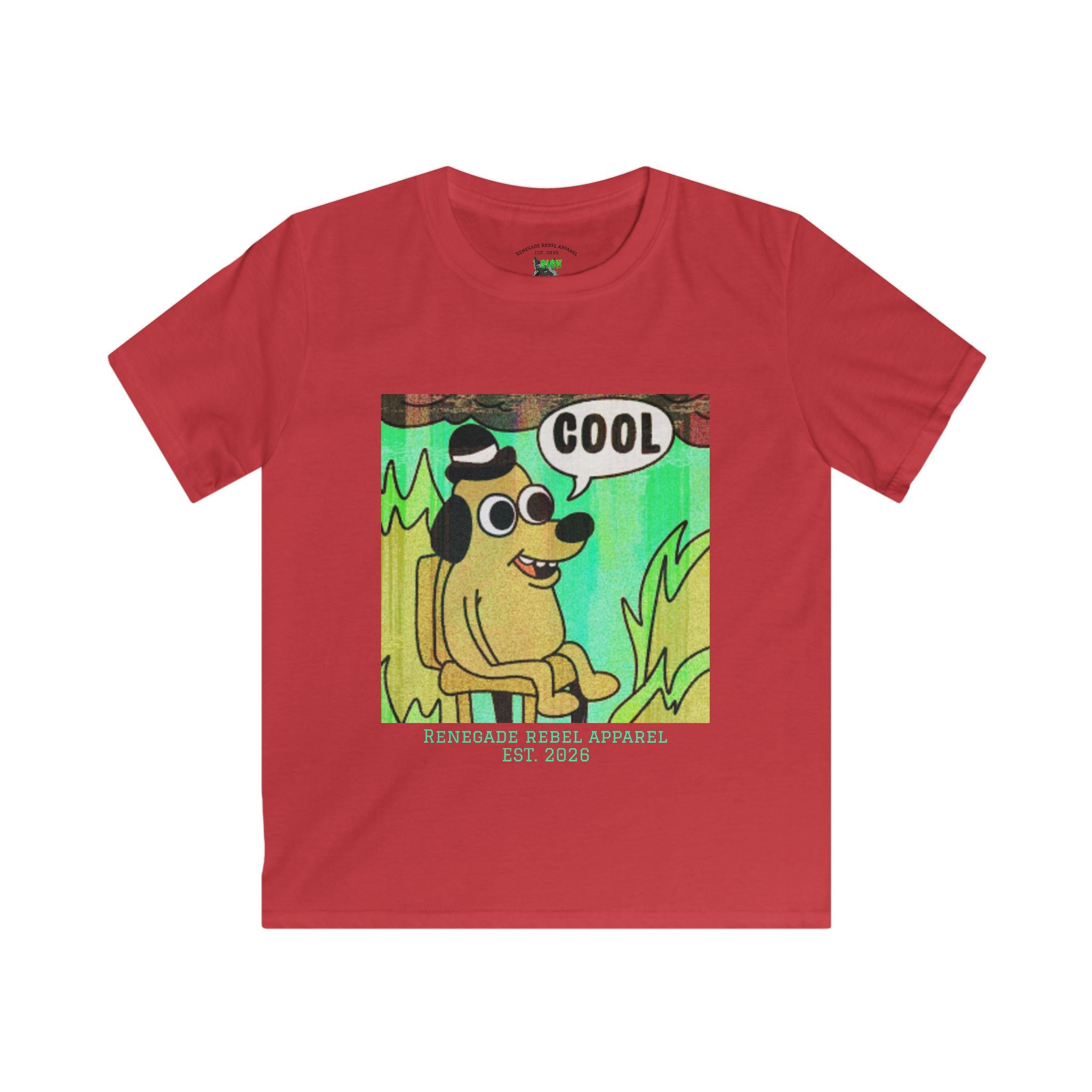 Kids Cool Dog T-Shirt