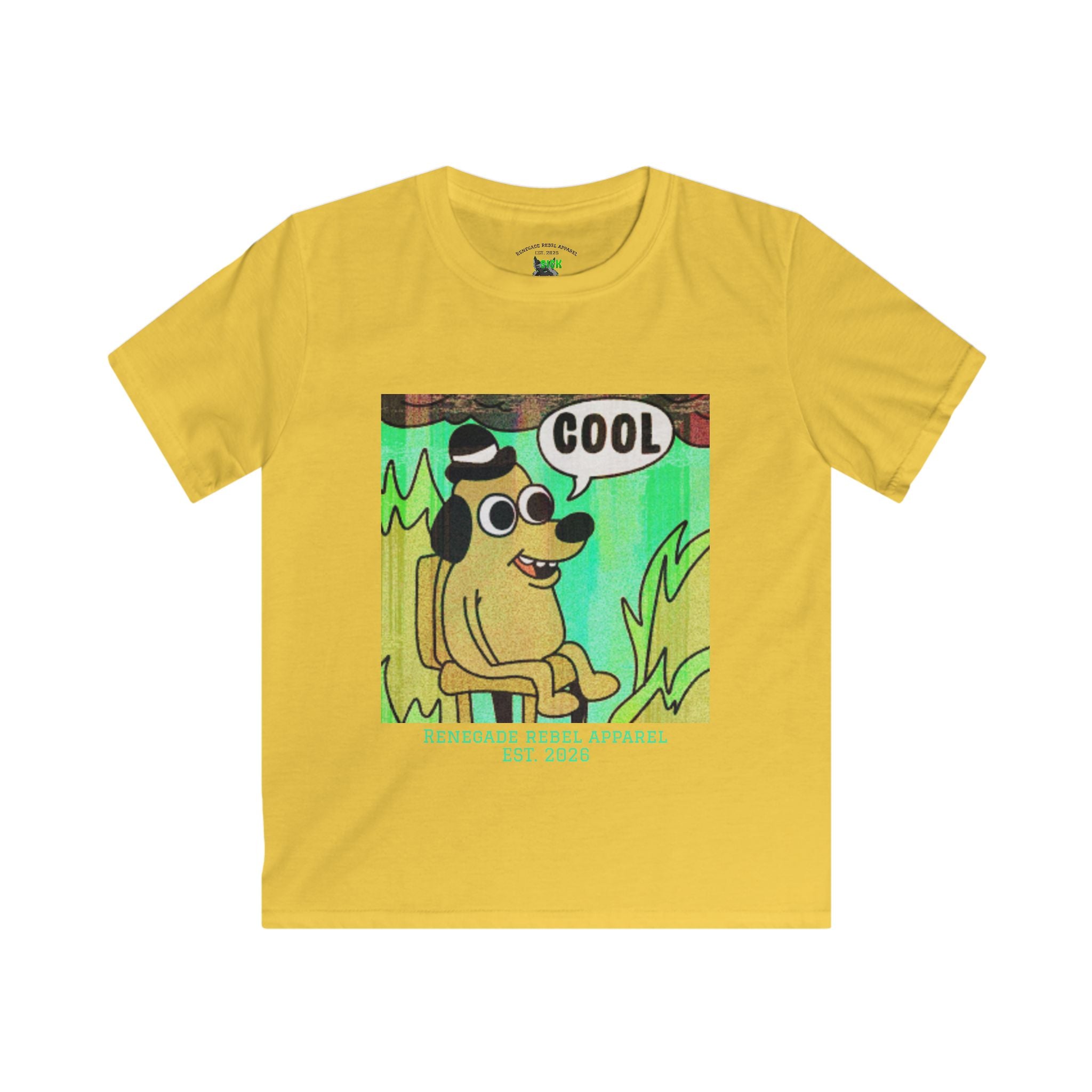Kids Cool Dog T-Shirt
