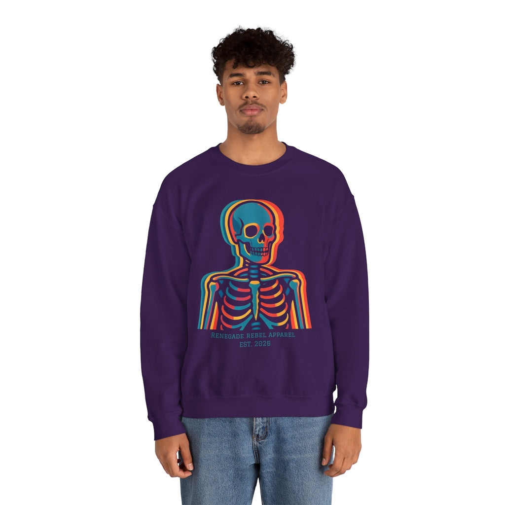 Color Skeleton Crewneck