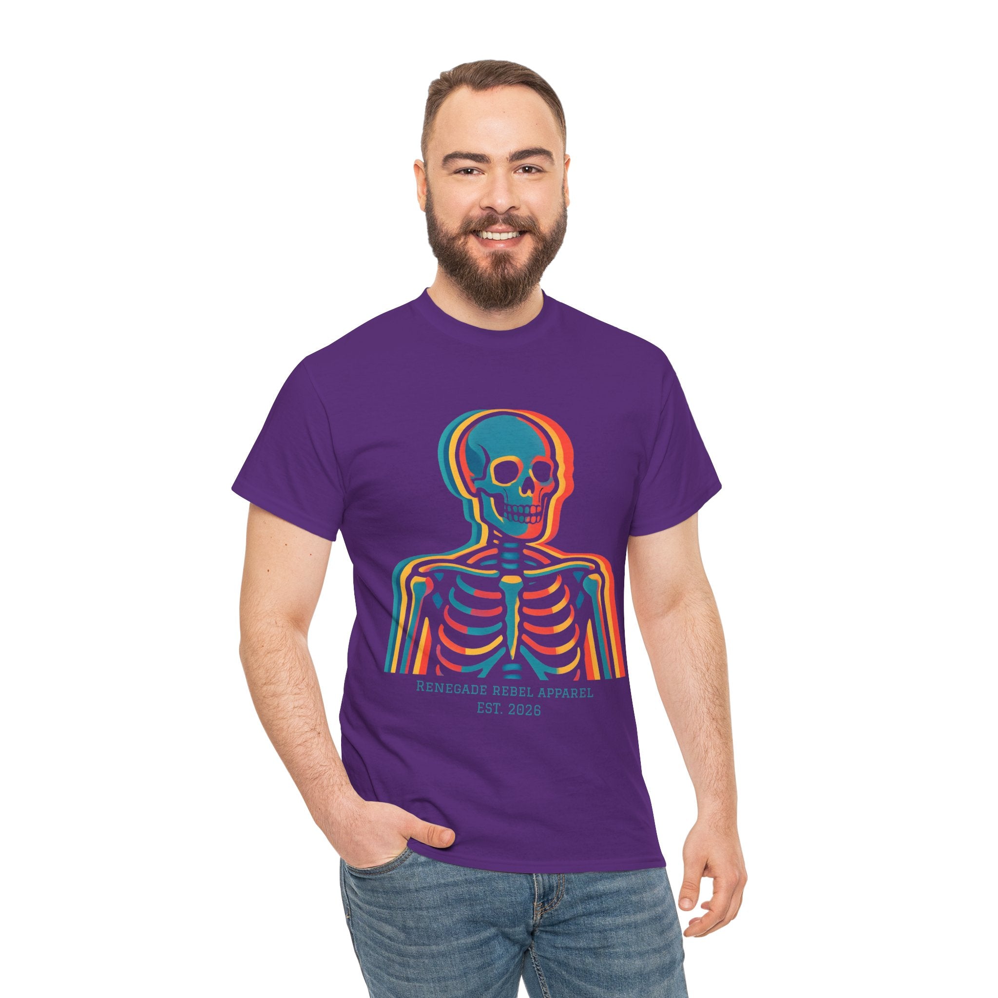 Color Skeleton T-Shirt